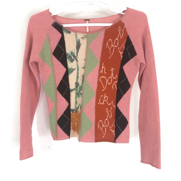 Free People Sweaters - Free people semi-cropped sweater size M